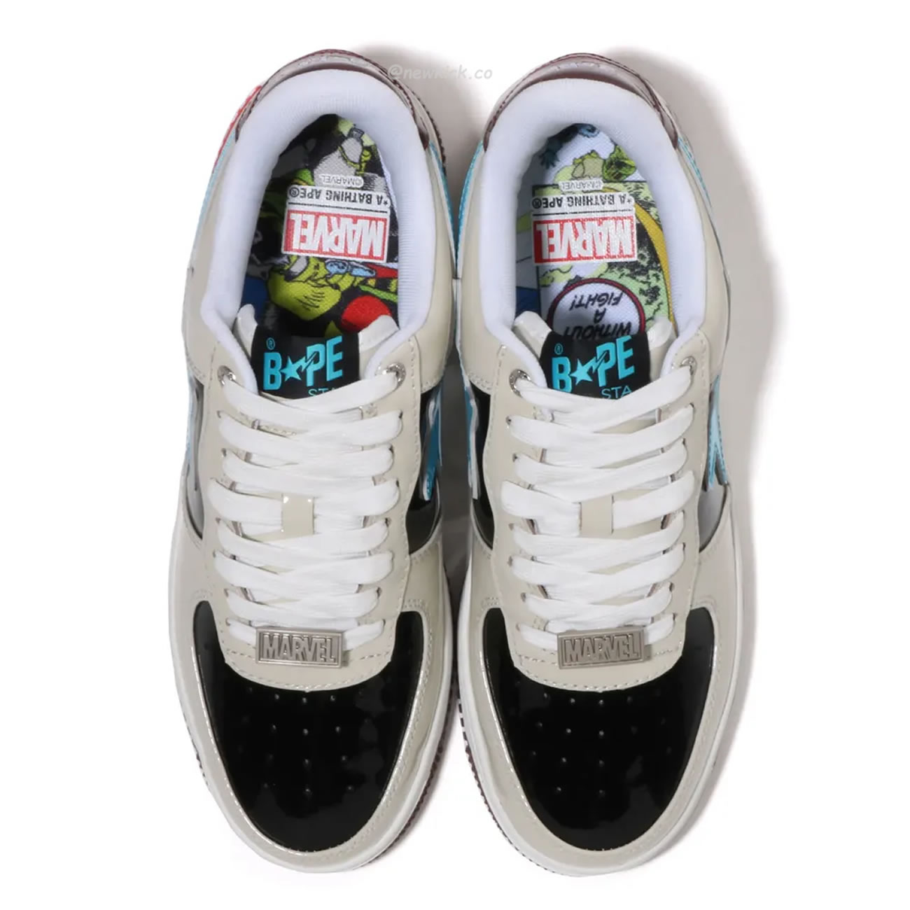 A Bathing Ape Bape Sta Marvel Comics Rocket Raccoon Thor Hulk Captain America Black Widow Iron Man  2022 (44) - www.newkick.vip
